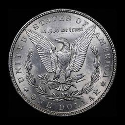 1888-p Morgan Dollar $1 Grades Choice+ Unc
