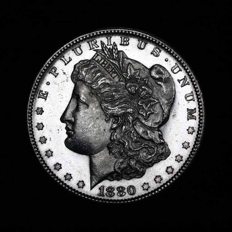 ***Auction Highlight*** 1880-s Morgan Dollar $1 Graded GEM++ DMPL by USCG (fc)