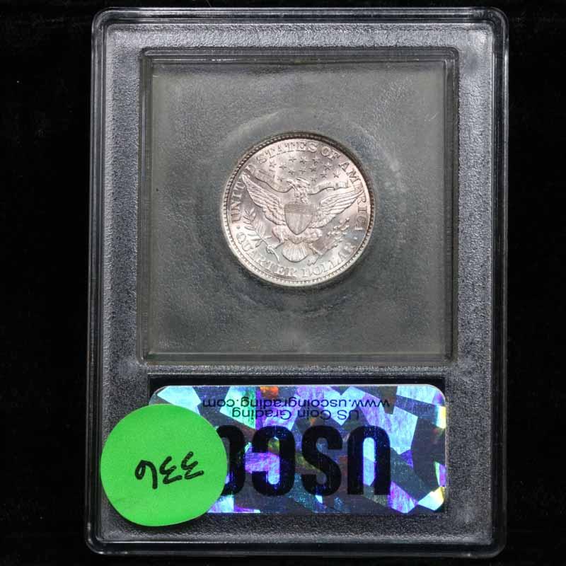 ***Auction Highlight*** 1892-p Barber Quarter 25c Graded GEM+ Unc by USCG (fc)