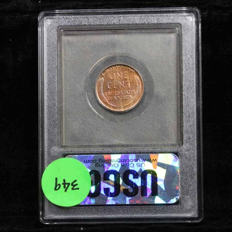 ***Auction Highlight*** 1914-p Beautiful Toning Lincoln Cent 1c Graded GEM+ Unc RD by USCG (fc)