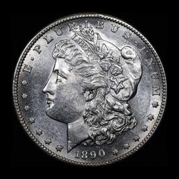 ***Auction Highlight*** 1890-s Morgan Dollar $1 Graded Choice Unc PL by USCG (fc)