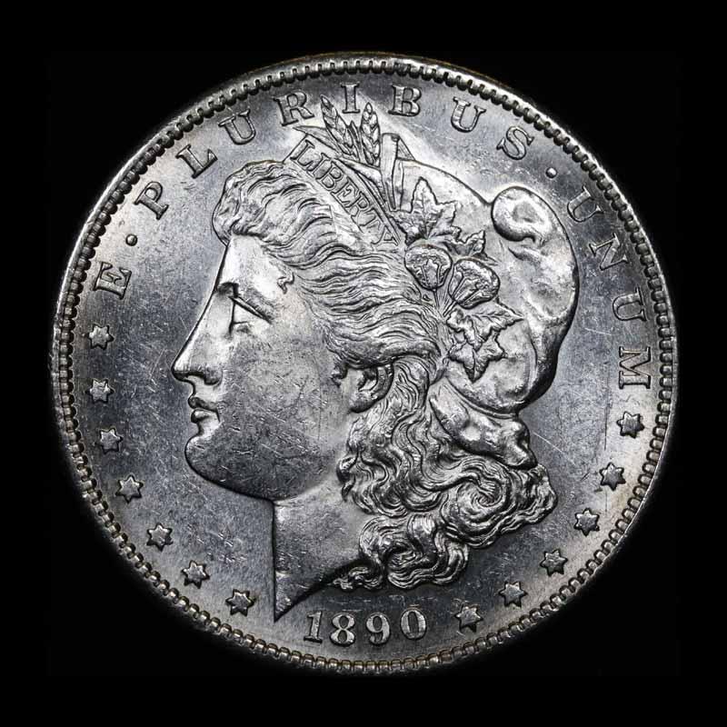 ***Auction Highlight*** 1890-s Morgan Dollar $1 Graded Choice Unc PL by USCG (fc)