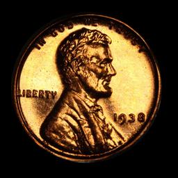 ***Auction Highlight*** Proof 1938 Top Pop Lincoln Cent 1c Graded Gem++ Proof RD by USCG (fc)