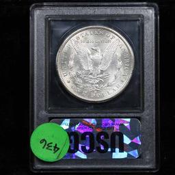 ***Auction Highlight*** 1900-o/cc Top 100 Morgan Dollar $1 Graded GEM+ Unc by USCG (fc)