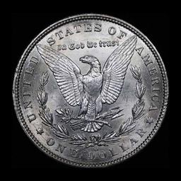 ***Auction Highlight*** 1900-o/cc Top 100 Morgan Dollar $1 Graded GEM+ Unc by USCG (fc)