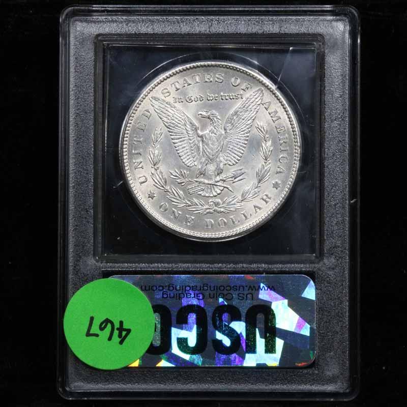 ***Auction Highlight*** 1878-p 7tf TOP POP Morgan Dollar $1 Graded GEM++ Unc by USCG (fc)