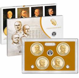 2013 United States Mint Presidential Dollar Proof Set - 4 pc set