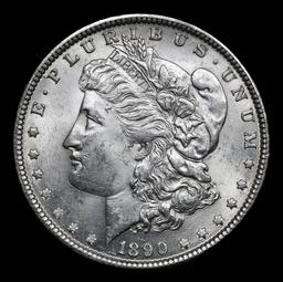 1890-p Morgan Dollar $1 Grades Select Unc