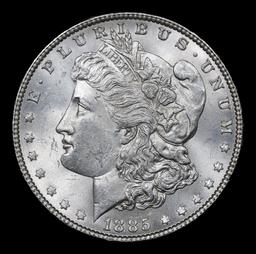 1885-p Morgan Dollar $1 Grades Select+ Unc