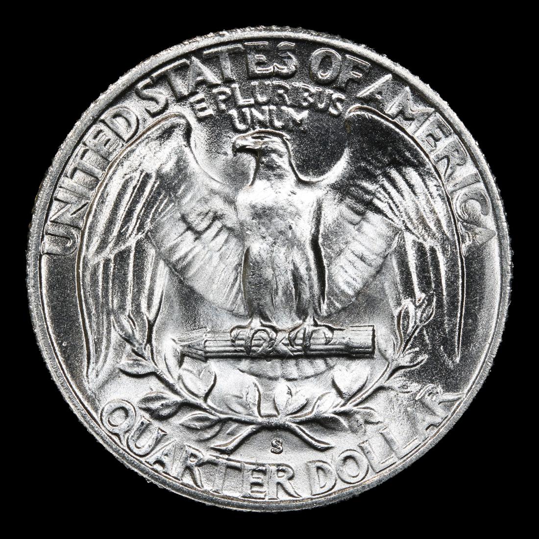 1946-s Washington Quarter 25c Grades GEM Unc