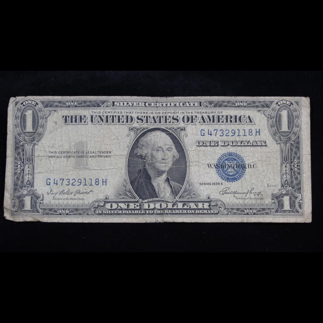 1935E $1 Silver Certificate