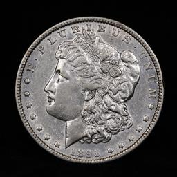 ***Auction Highlight*** 1895-o Morgan Dollar $1 Graded Choice AU/BU Slider by USCG (fc)