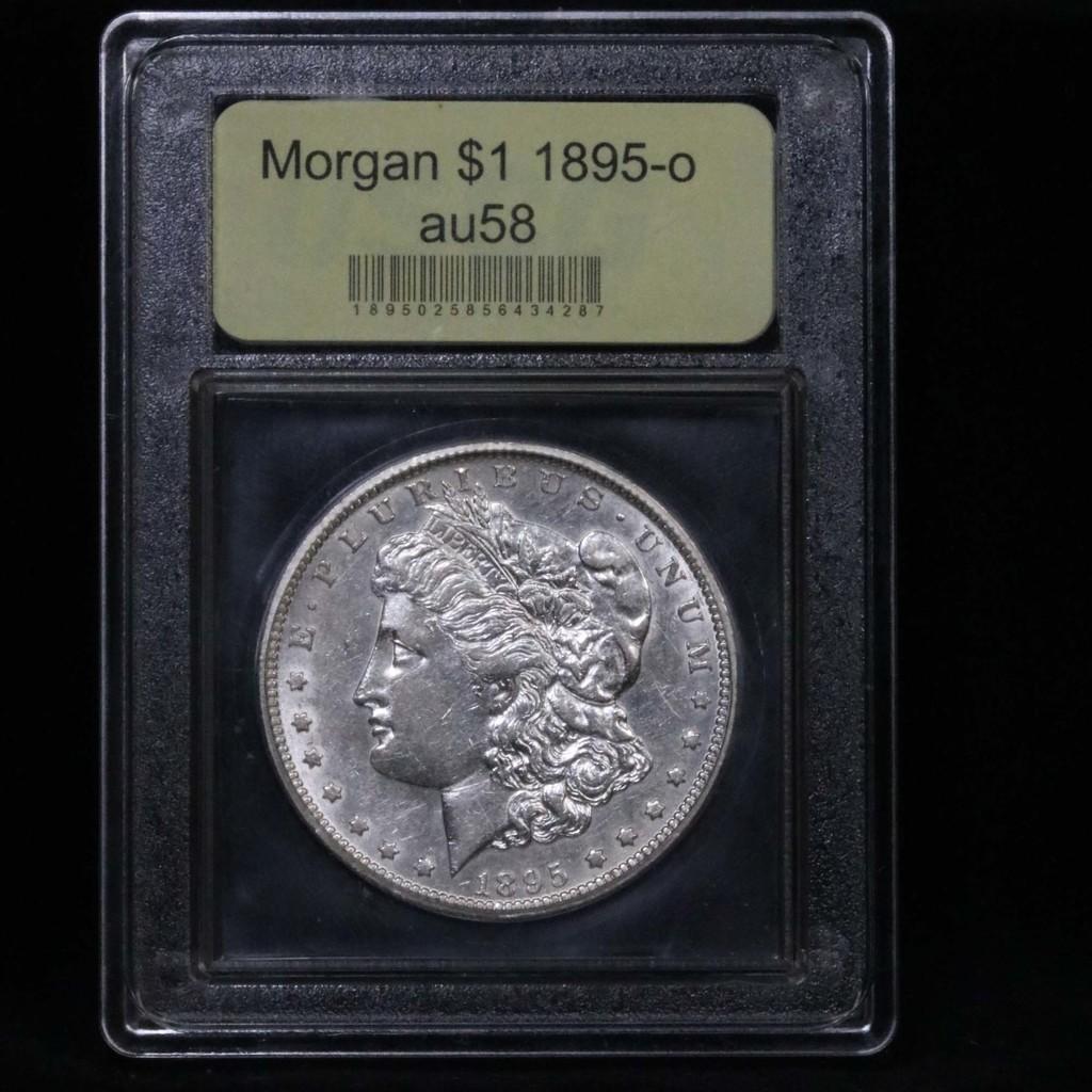 ***Auction Highlight*** 1895-o Morgan Dollar $1 Graded Choice AU/BU Slider by USCG (fc)