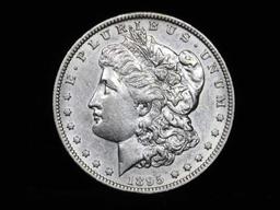 ***Auction Highlight*** 1895-o Morgan Dollar $1 Graded Choice AU/BU Slider by USCG (fc)