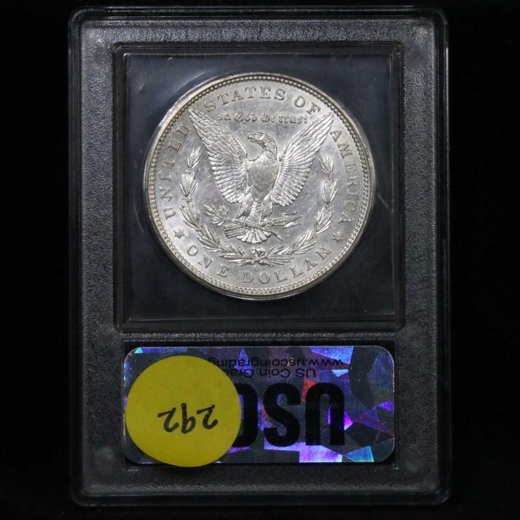 ***Auction Highlight*** 1895-o Morgan Dollar $1 Graded Choice AU/BU Slider by USCG (fc)