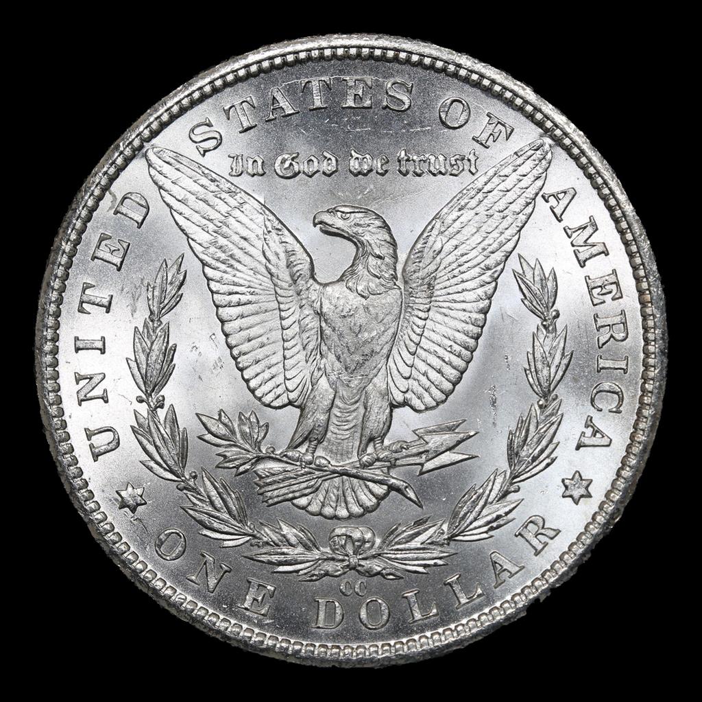 ***Auction Highlight*** 1883-cc Morgan Dollar $1 Graded GEM+ Unc by USCG (fc)