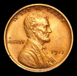 1917-p . . Lincoln Cent 1c Grades Select Unc RD