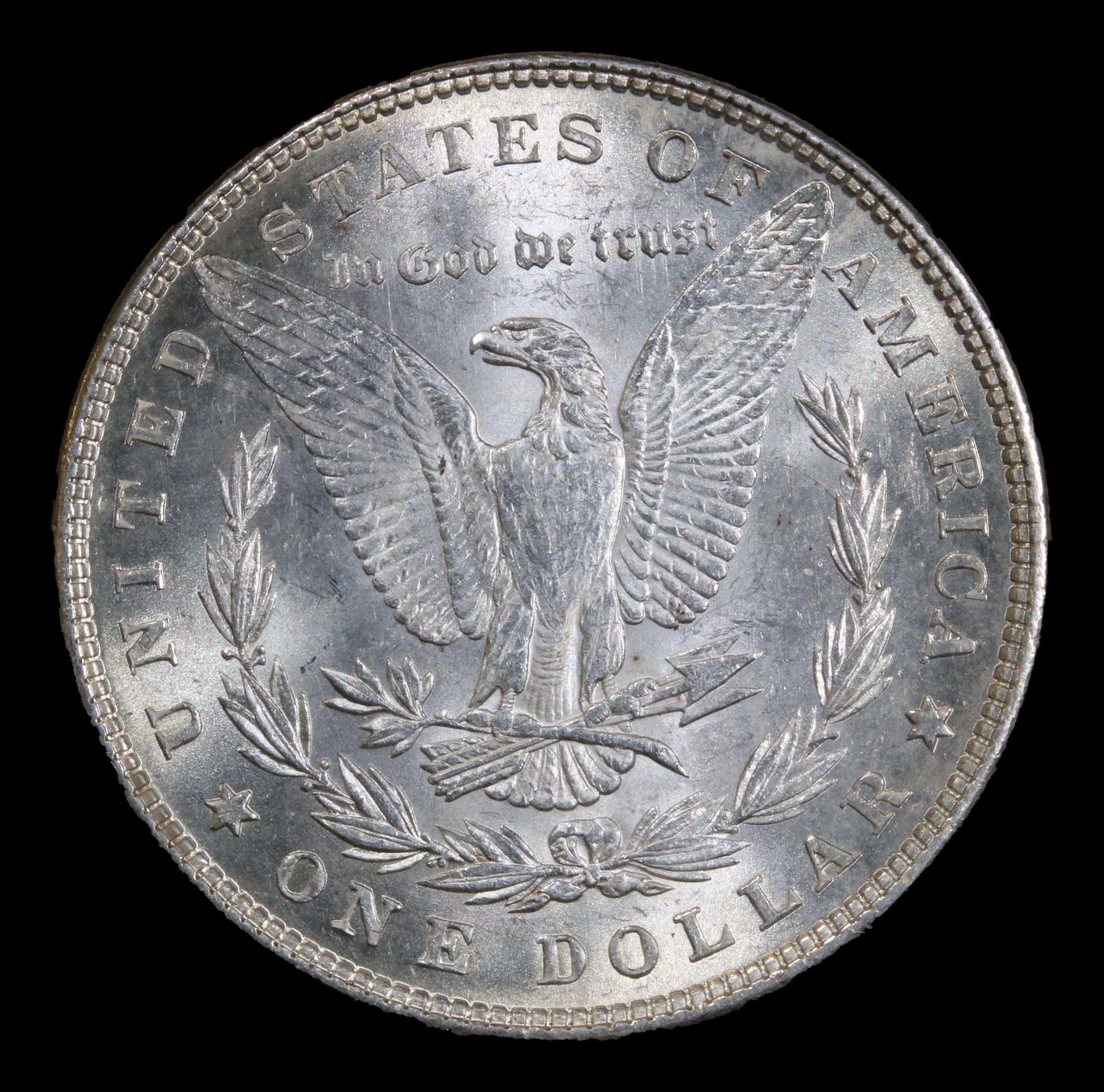 ***Auction Highlight*** 1878-p Rev' 79 Morgan Dollar $1 Graded Choice Unc By USCG (fc)