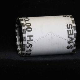 2000-p $10 Bank Rolled Kennedy Half Dollar Shotgun Roll