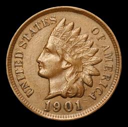 1904 Indian Cent 1c Grades Choice AU/BU Slider