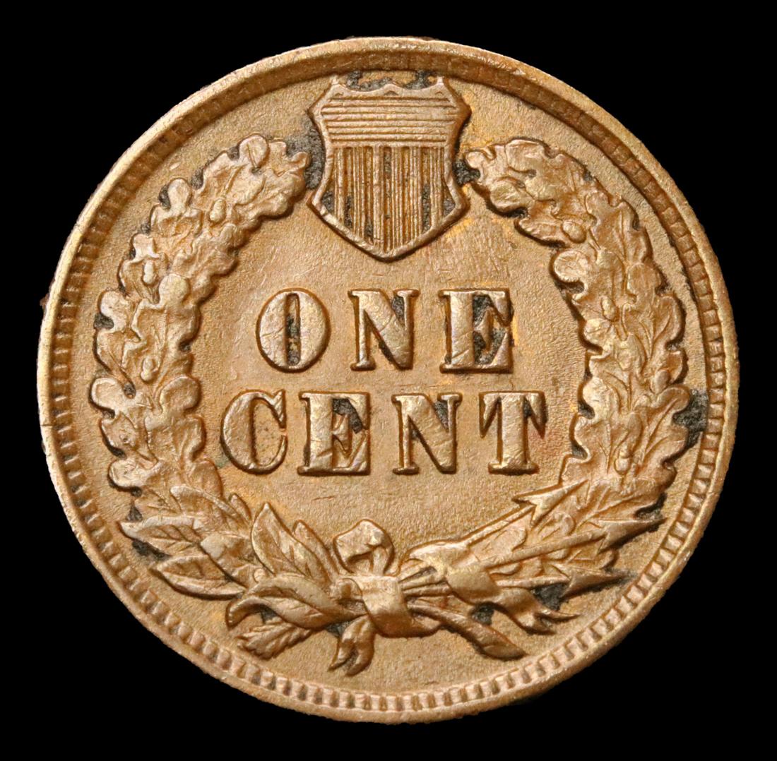 1904 Indian Cent 1c Grades Choice AU/BU Slider