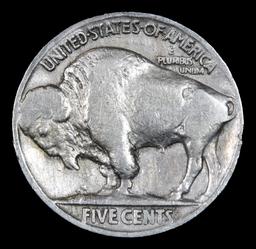 1916-p . . Buffalo Nickel 5c Grades vf+
