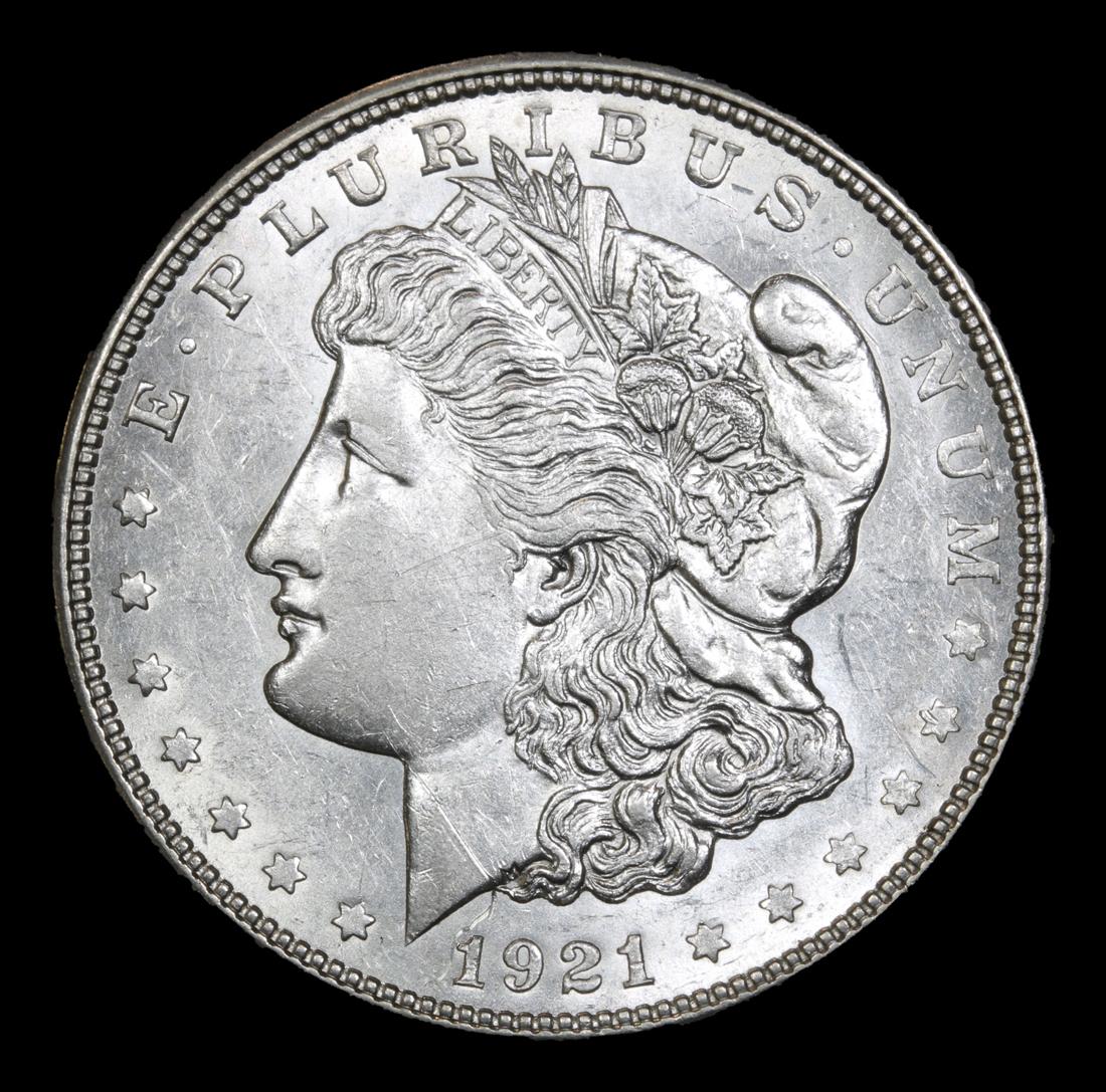 1921-d Morgan Dollar $1 Grades Choice AU/BU Slider