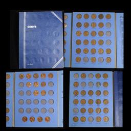 Lincoln cent book 1941-1965 not complete 63 coins . .