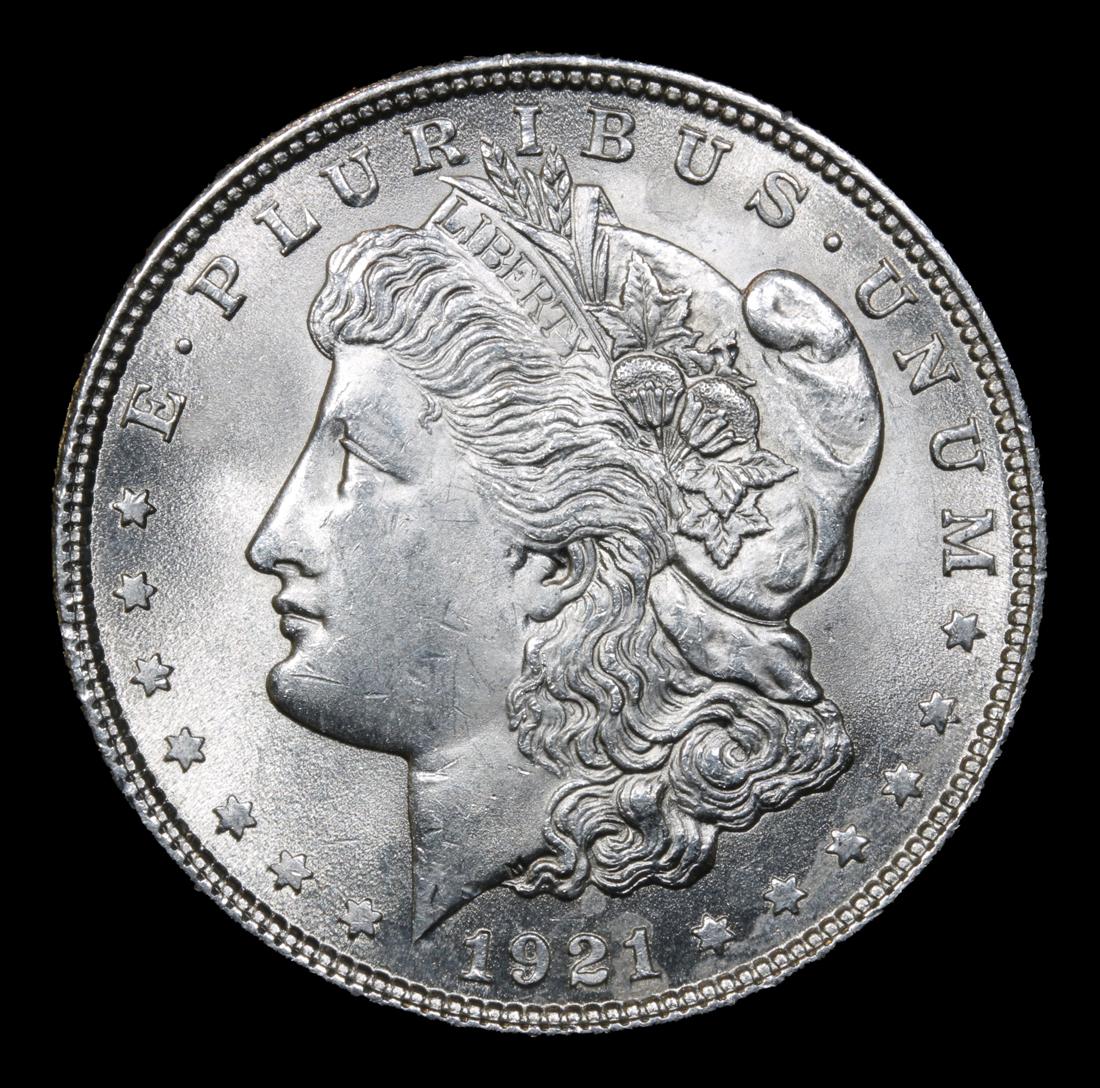 1921-p Morgan Dollar $1 Grades Choice+ Unc