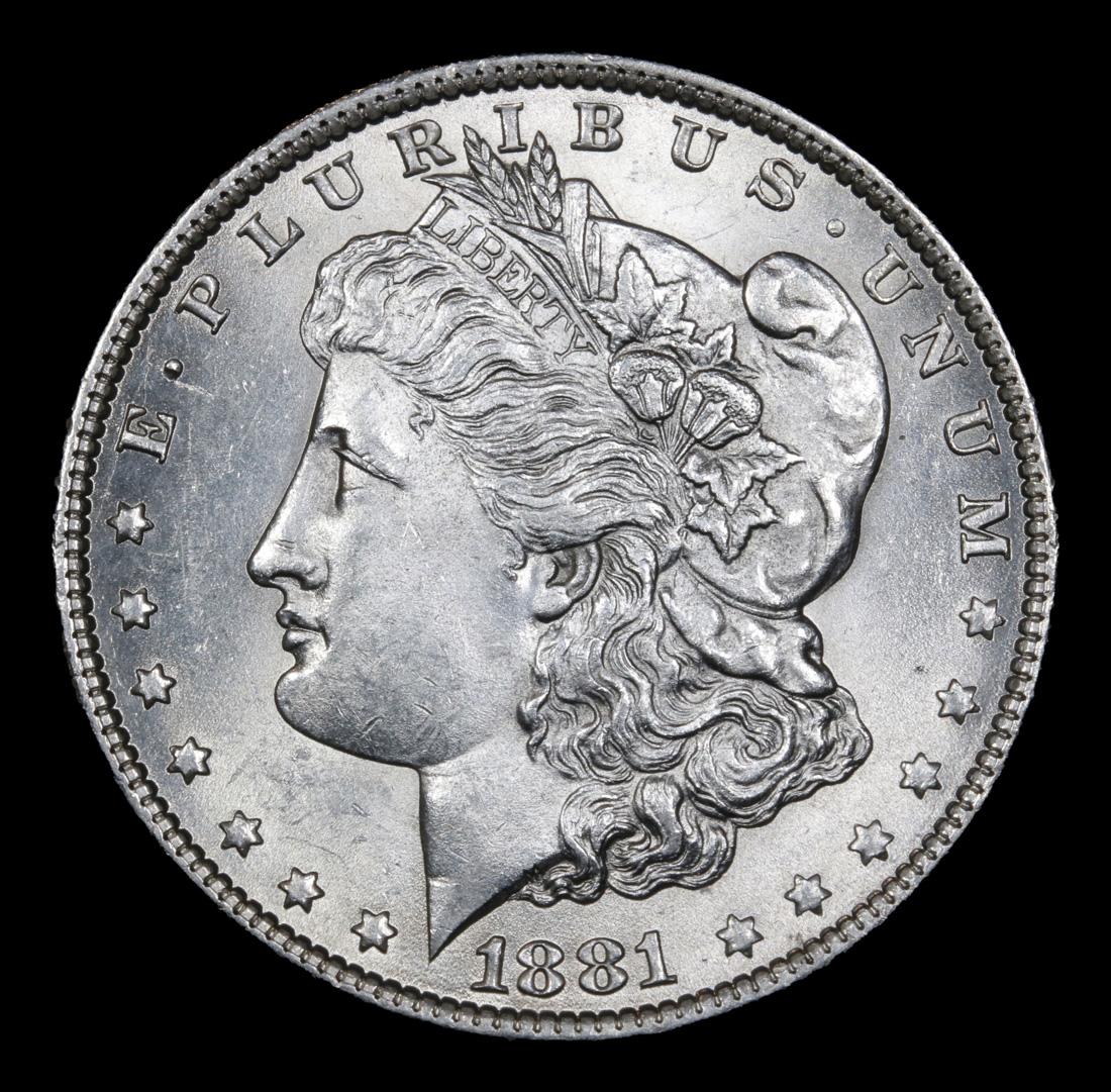 ***Auction Highlight*** 1881-o Morgan Dollar $1 Graded Choice+ Unc By USCG (fc)