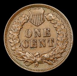 1900 Indian Cent 1c Grades Choice AU/BU Slider