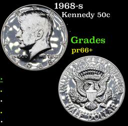 1968-s Kennedy Half Dollar 50c Grades GEM++ Proof