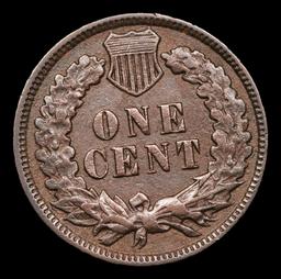 1894 Indian Cent 1c Grades vf++