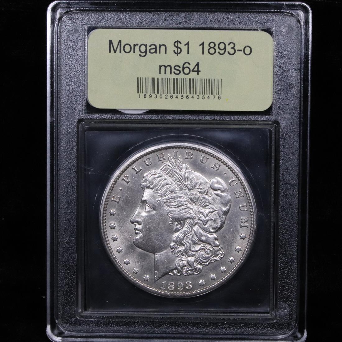 ***Auction Highlight*** 1893-o Morgan Dollar $1 Graded Choice Unc By USCG (fc)