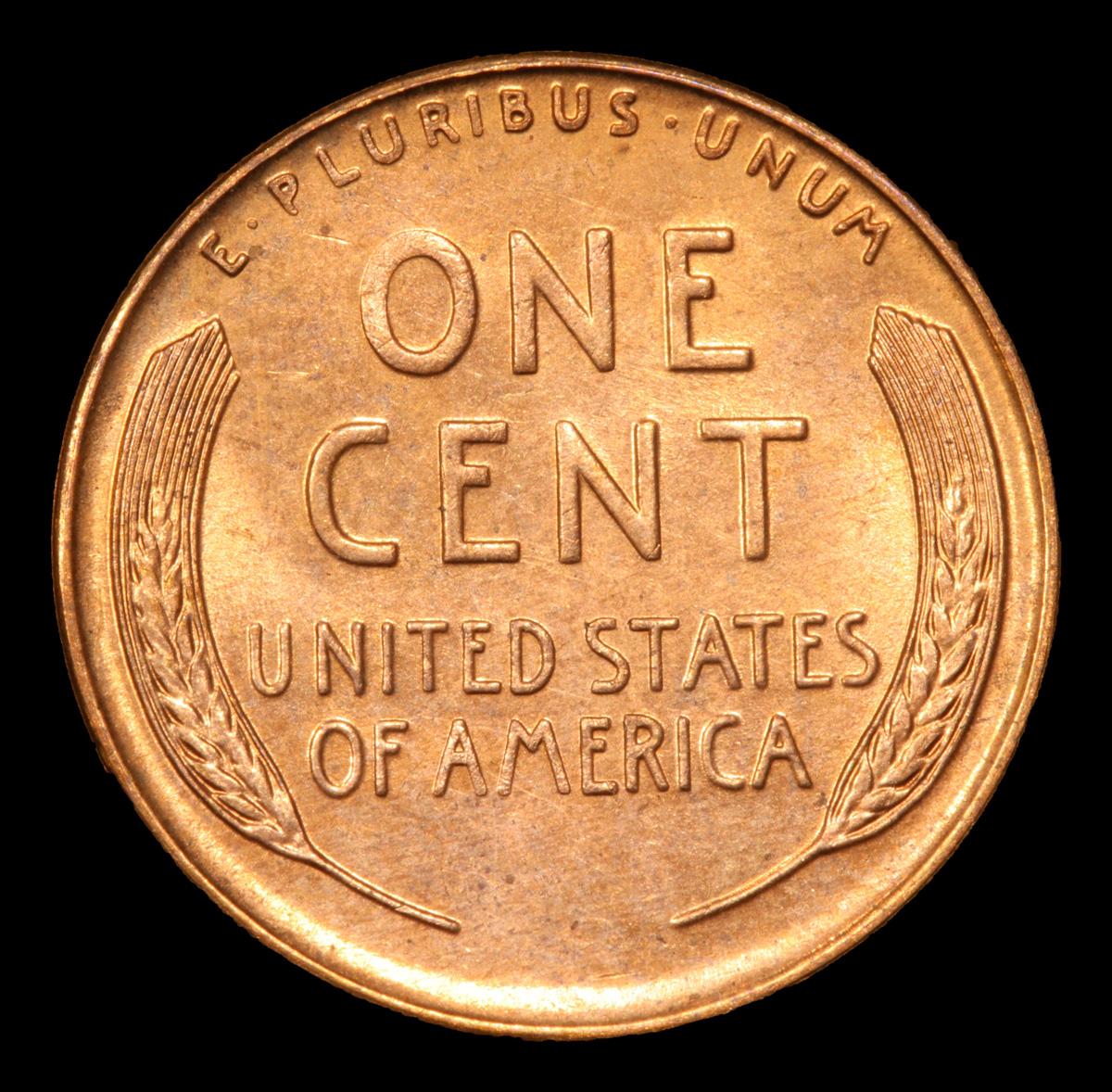 1937-s Lincoln Cent 1c Grades Choice+ Unc RD