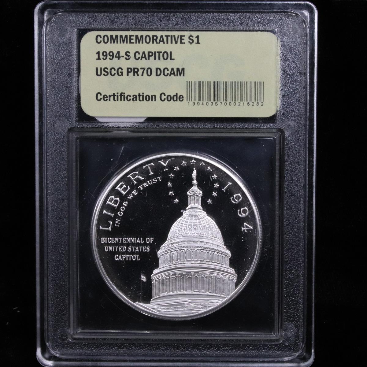 1994-s Capitol Modern Commem Dollar $1 Grades GEM++ Proof Deep Cameo