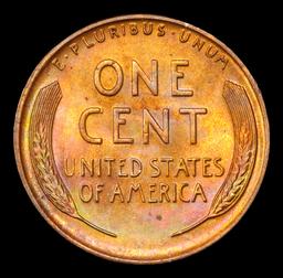 1941-d Lincoln Cent 1c Grades Choice+ Unc RB