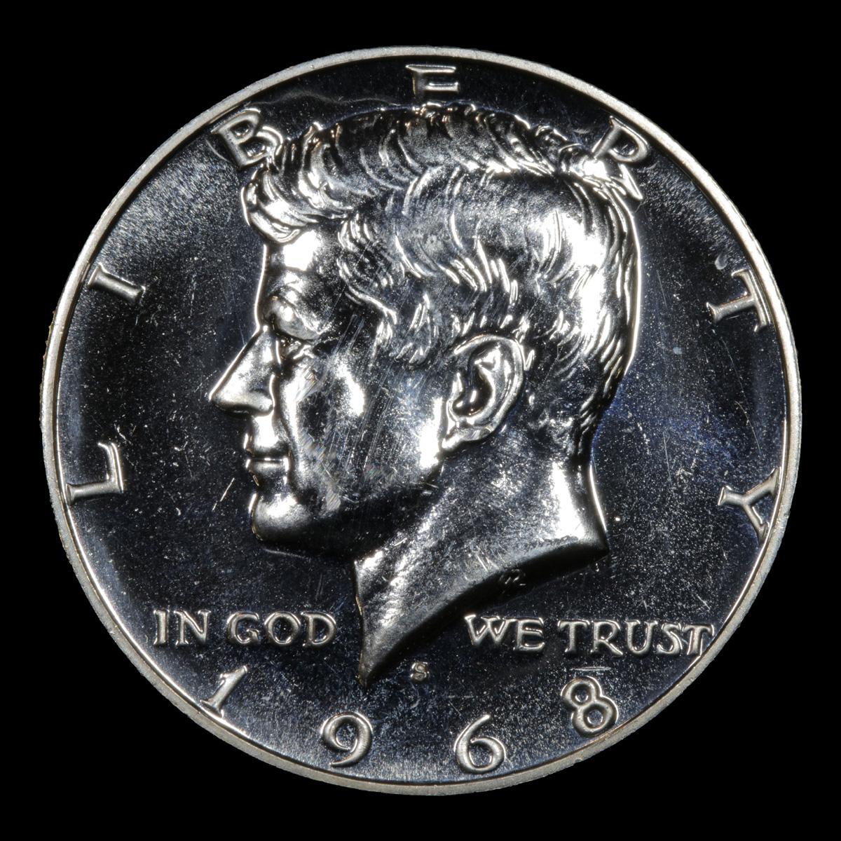 1968-s Kennedy Half Dollar 50c Grades GEM+ Proof