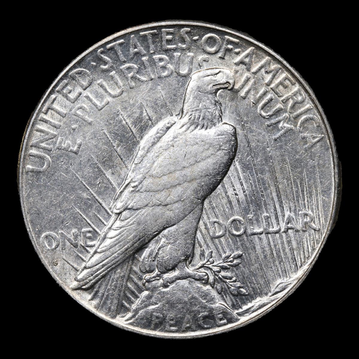 1928-s Peace Dollar $1 Grades AU Details