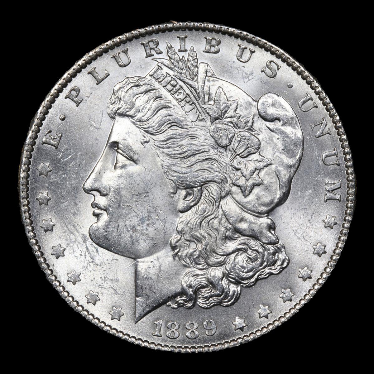 1889-p Morgan Dollar $1 Grades Select Unc