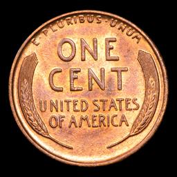 1928-p Lincoln Cent 1c Grades Choice Unc RB