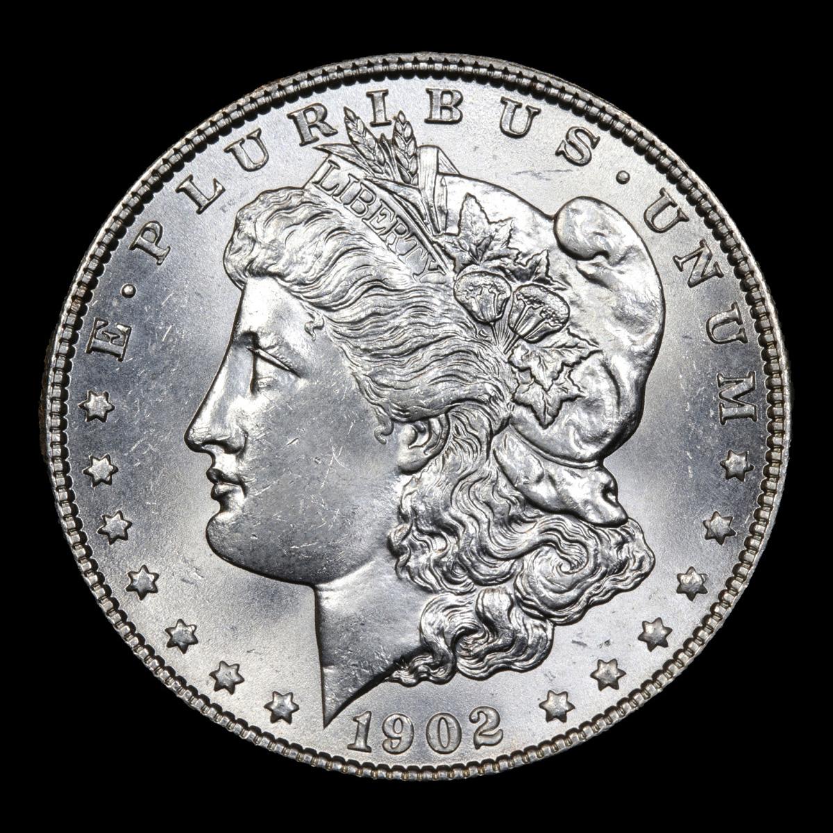 1902-o Morgan Dollar $1 Grades Choice+ Unc