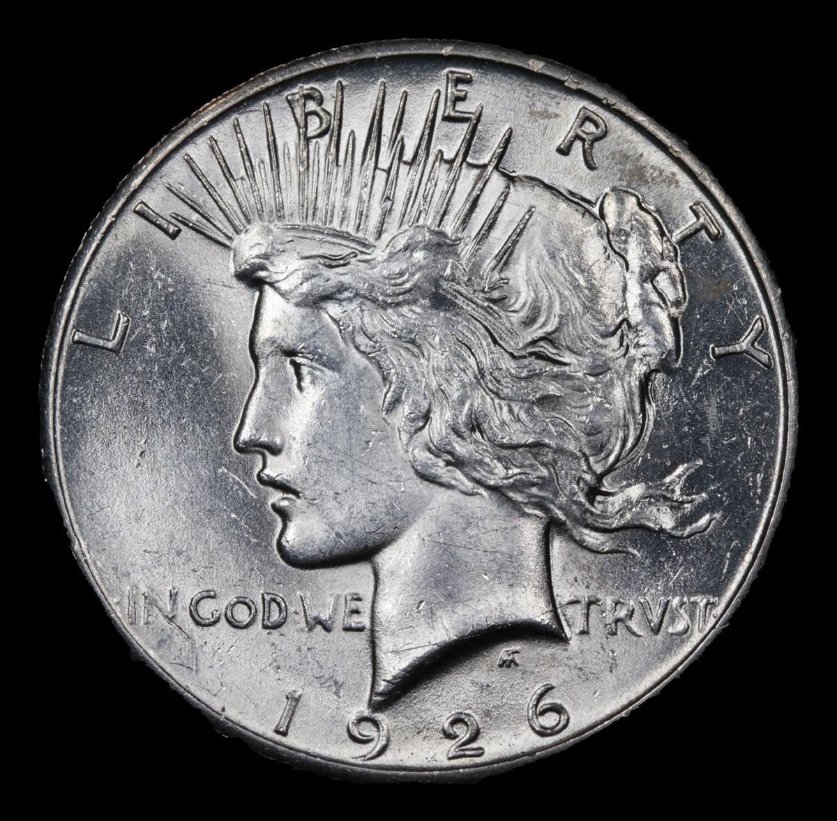 1926-p Peace Dollar $1 Grades Select+ Unc