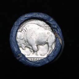 Buffalo Nickel Shotgun Roll in Old Bank Style 'Bell Telephone'  Wrapper 1927 & s Mint Ends