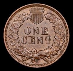 1906 Indian Cent 1c Grades Choice AU/BU Slider