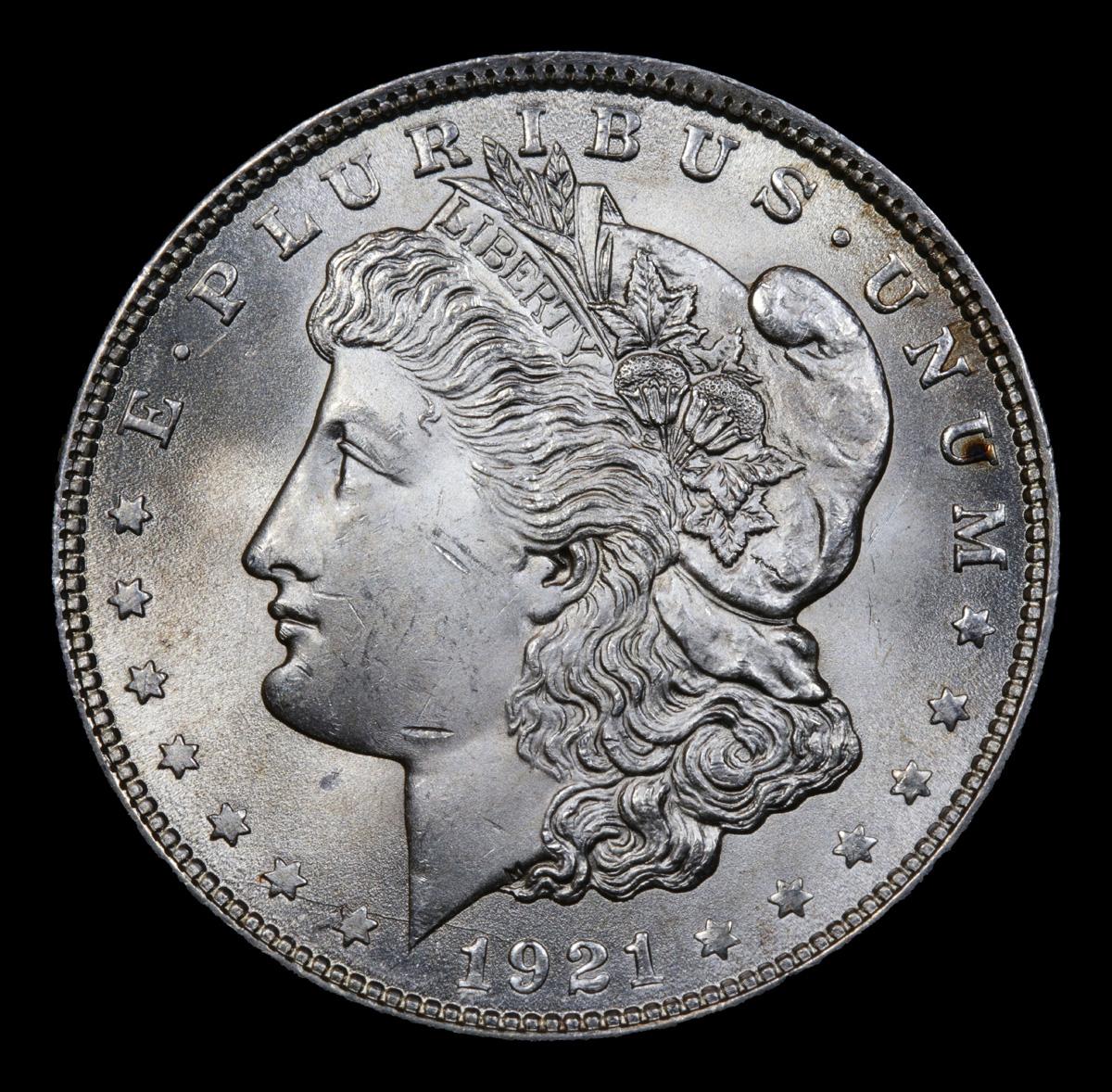 1921-p Morgan Dollar $1 Grades Choice+ Unc