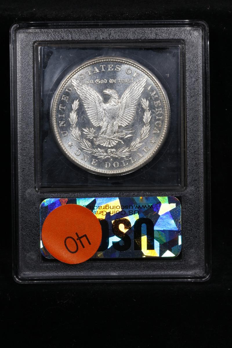 ***Auction Highlight*** 1880-s Morgan Dollar $1 Graded GEM+ DMPL By USCG (fc)