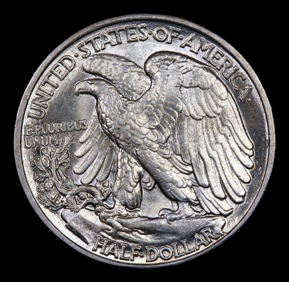 1940-p Walking Liberty Half Dollar 50c Grades Choice+ Unc