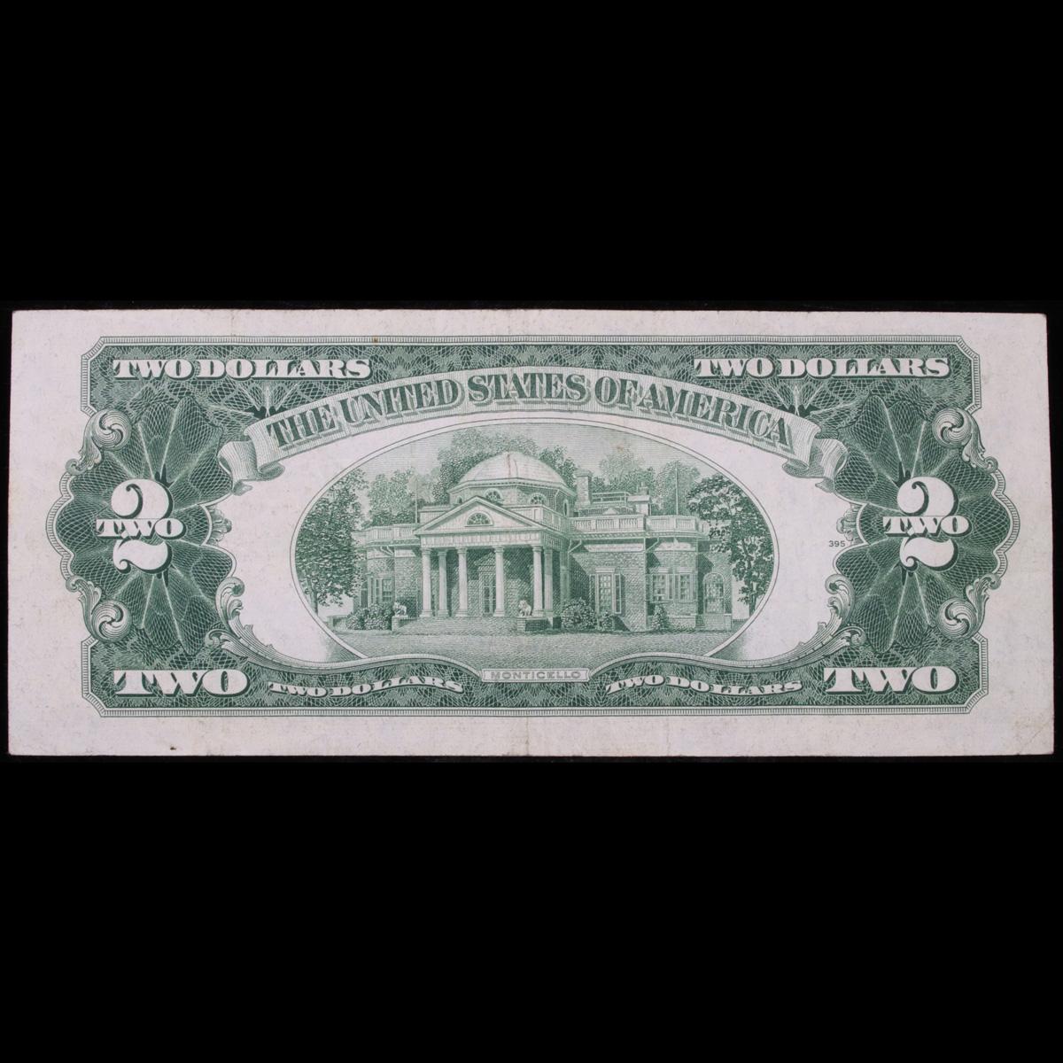 *Star Note* 1953 $2 red seal United States Note Grades