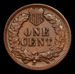 1888 Indian Cent 1c Grades Select AU